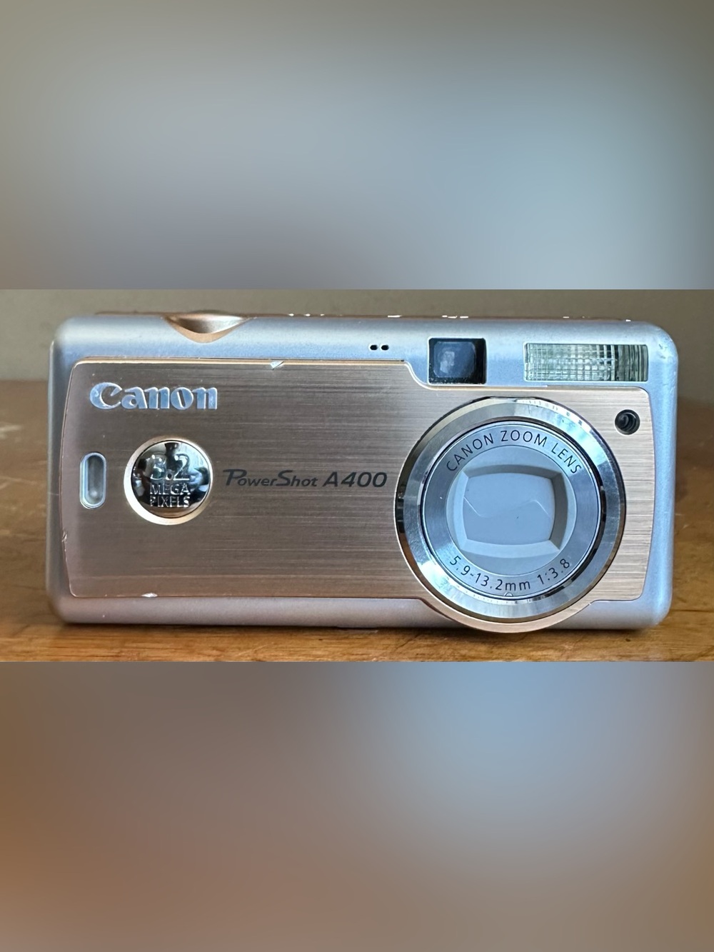 Canon PowerShot A400 Gold and Silver Compact Digital Camera